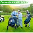 thumbnail image 5 of 4 Pcs Golf Gloves Holder with 4 Metal Hanging Hooks  Golf Gloves Stretcher Support Keeper,Gloves Shaper Tool Accessories Men Women Golfer(2 BLack+2 White), 5 of 6