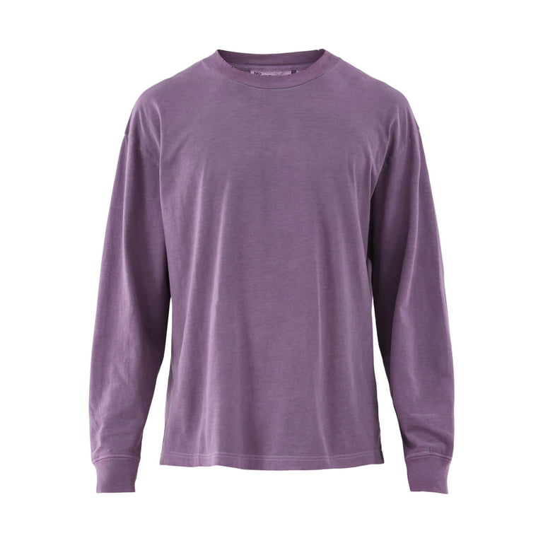 No Boundaries Men's & Big Men's Oversized Long Sleeve Tee No Boundaries Men's & Big Men's Oversized Long Sleeve Tee