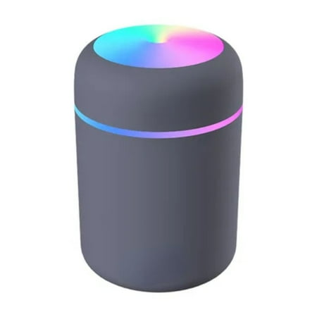 

Handy and Convenient Compact Portable Mini USB Car Air Humidifier with Colorful LED Light - Dual 300ml Essential Oil Diffuser for Misty H2O Spray Option - Ideal for Refreshing Your Car Jo