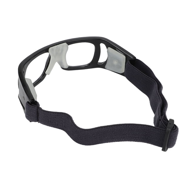 Lunettes de Sport PC, Conception Libre Réglable Cadre Courbé Impact Lunettes de Basket-Ball de Protection pour Enfants