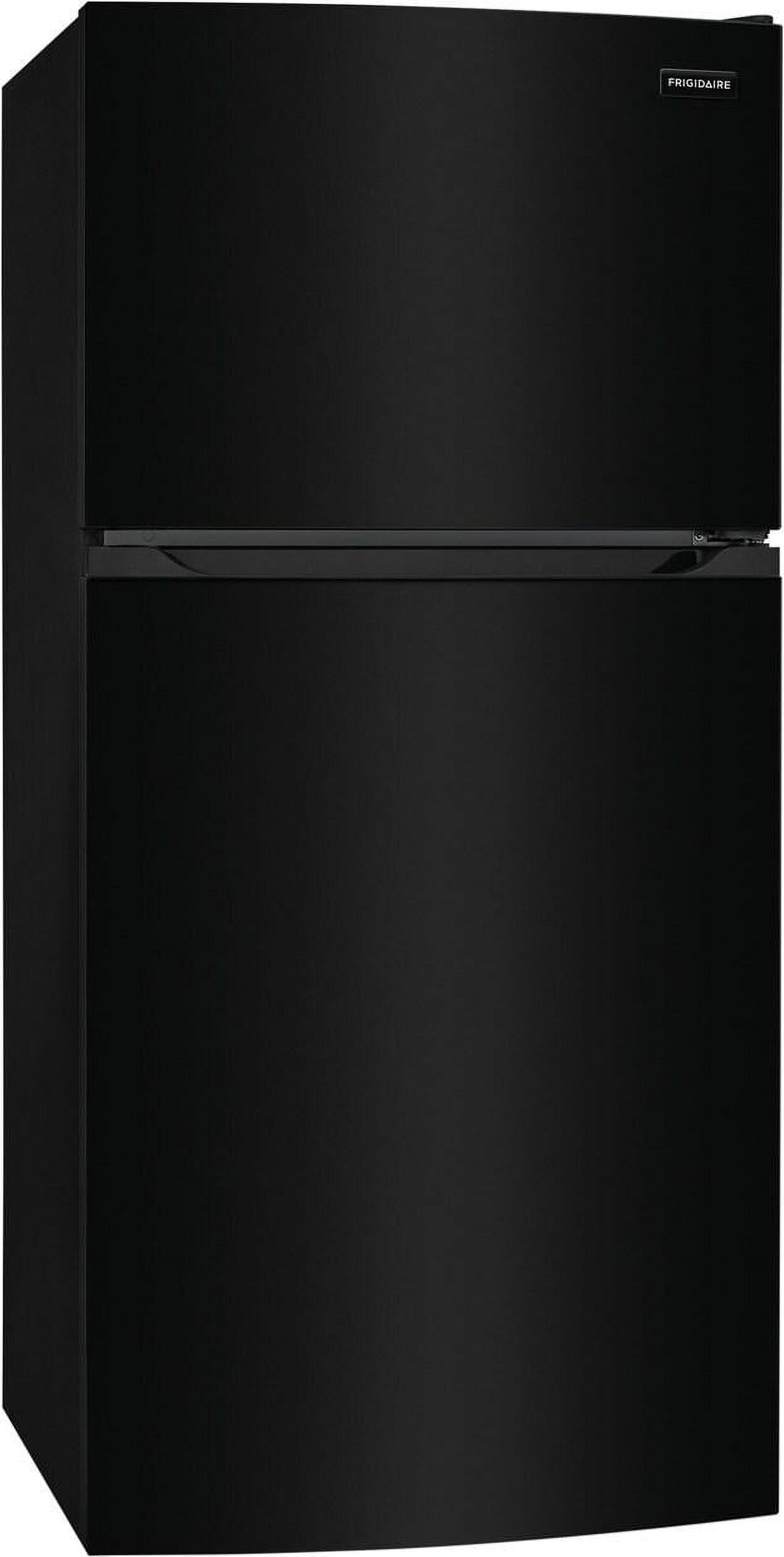 Frigidaire FFHT1425VB 14 Cu. Ft. Top Freezer Refrigerator, Black