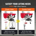 thumbnail image 4 of VEVOR Lift Electric Hoist 440lbs ,480W 110V Electric Winch with Wireless Remote Control, 4 of 9