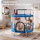 thumbnail image 2 of Trampolín Infantil de 55 Pulgadas – Certificado – Mini Trampolín con Red de Seguridad – 181 kg – Ajustable – Interior y Exterior, 2 of 7