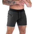 thumbnail image 1 of Men'sYogaShorts5QuickDryWorkoutYogaPickleballShortsZipperPocketDrawstringStretchySlimShorts, 1 of 5