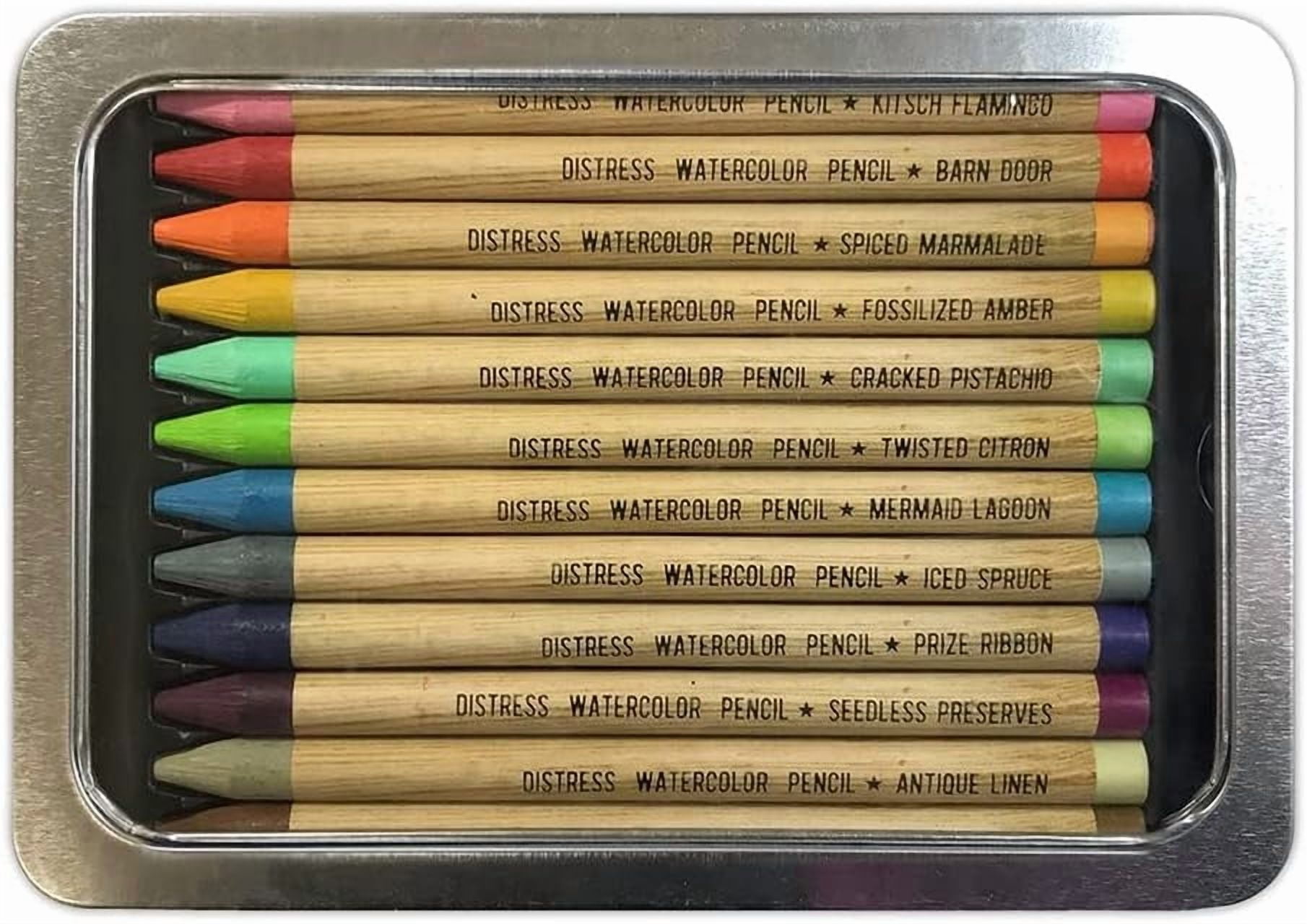 Ranger Ink Tim Holtz Distress Watercolor Pencil Bundle Set 1, 2, & 3 – 36 Count | Set-1 (TDH76308), Set-2 (TDH76315), Set-3 (TDH76643) | Premium Water-Reactive Pigments in a Variety of Vibrant Colors