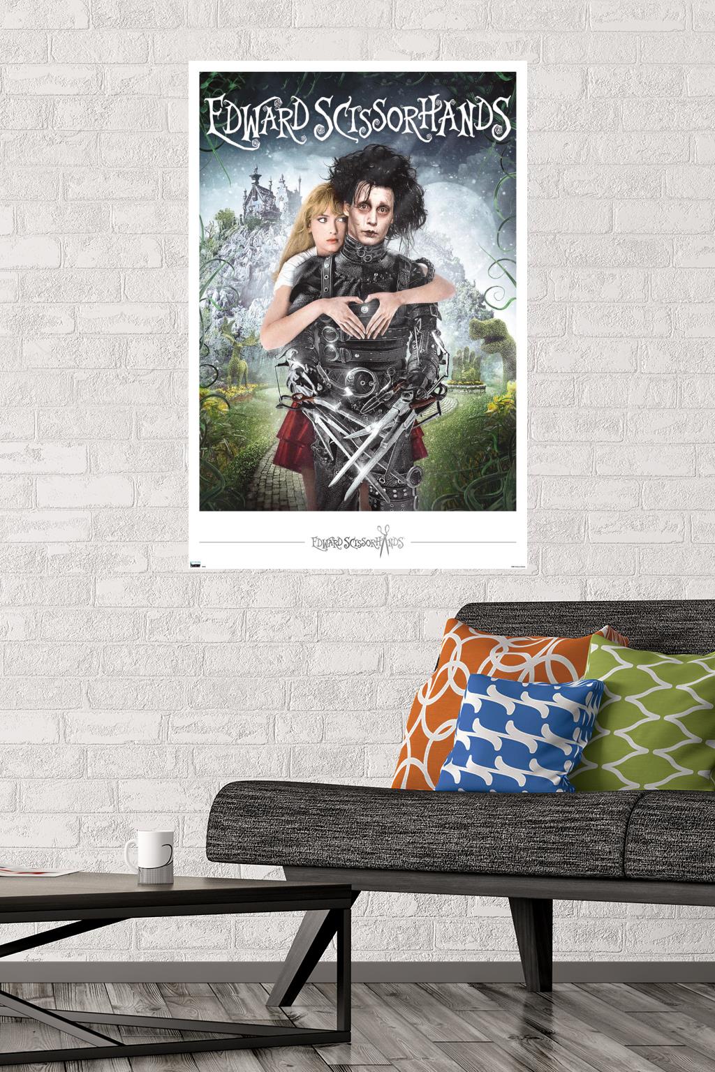 Edward Scissorhands - Heart Wall Poster, 22.375" x 34"