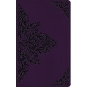 ESV Large Print Value Thinline Bible (Trutone, Lavender, Filigree Design) (Large Print) (Hardcover)