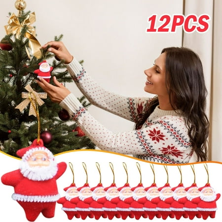 

Christmas Decorations Father Christmas Father Christmas Snowman Figures Plush Dolls Christmas Party Tree Hangings Decorations