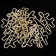 thumbnail image 3 of 8 Piezas Símbolos Especiales Clips de Papel Metálicos Marcadores Creativos Papelería de Oficina - B Sunnimix Clips de papel con forma especial, 3 of 8