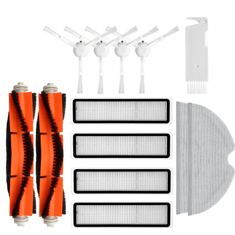 Deoxygene For Dreame L10 Pro D9 Robotic Vacuum Cleaner Parts Kits Main Side  Brush Filters Mop Rag Vacuum Cleaner Spare Parts,B - Walmart.com