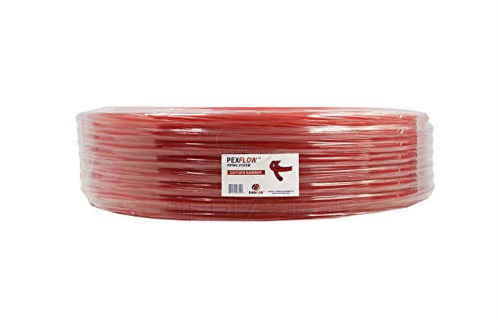 Supply Giant PFR-R38100 Pex Tubing, Oxygen Barrier Red, 3/8" x 100' (30.6m)