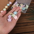 thumbnail image 4 of Cute Star Push Pins 0.8x0.6In Multicolor Thumbtacks Bulletin Board Pins 25pcs Photos Wall Thumbtacks for Crafts & Creative Displays(Water Ripple Star), 4 of 6