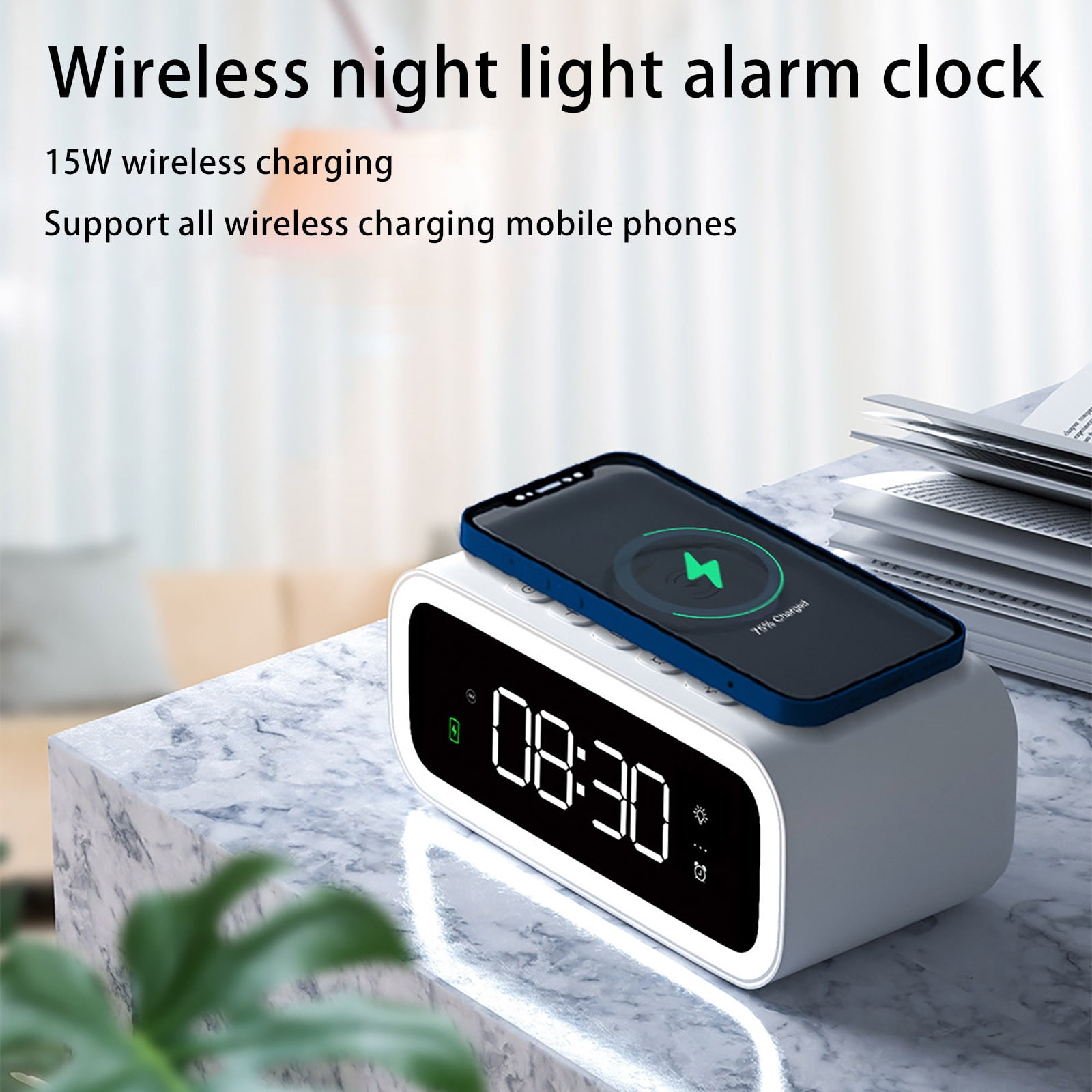 XGFHYJEH Charging Station, Wireless Charging Station, Charging Station for Multiple Devices, Wireless Charging, 15W Charge Station, Wireless Charge, for Android, Iphone, Apple, Samsung, Ipad