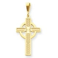 thumbnail image 1 of 14k Yellow Gold Celtic Cross Pendant Charm, 1 of 2