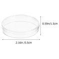 thumbnail image 3 of Miangastore Transparent Plastic Petri Dishes with Lids for Storage Suitable for Experiments 10pcs, 3 of 8
