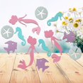 thumbnail image 3 of 100pcs Colorful Paper Scrap Mermaid Shape Party Confetti For Party (random Color), 3 of 3