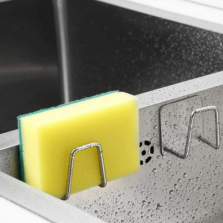 Adhesive systems for kitchen sponges