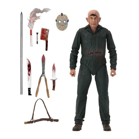 Friday The-13th 7"Scale Part 5: Ultimate Jason Roy Action Figure, Multicolor