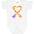 thumbnail image 3 of Inktastic Fire Heart Dragons Boys or Girls Baby Bodysuit, 3 of 5