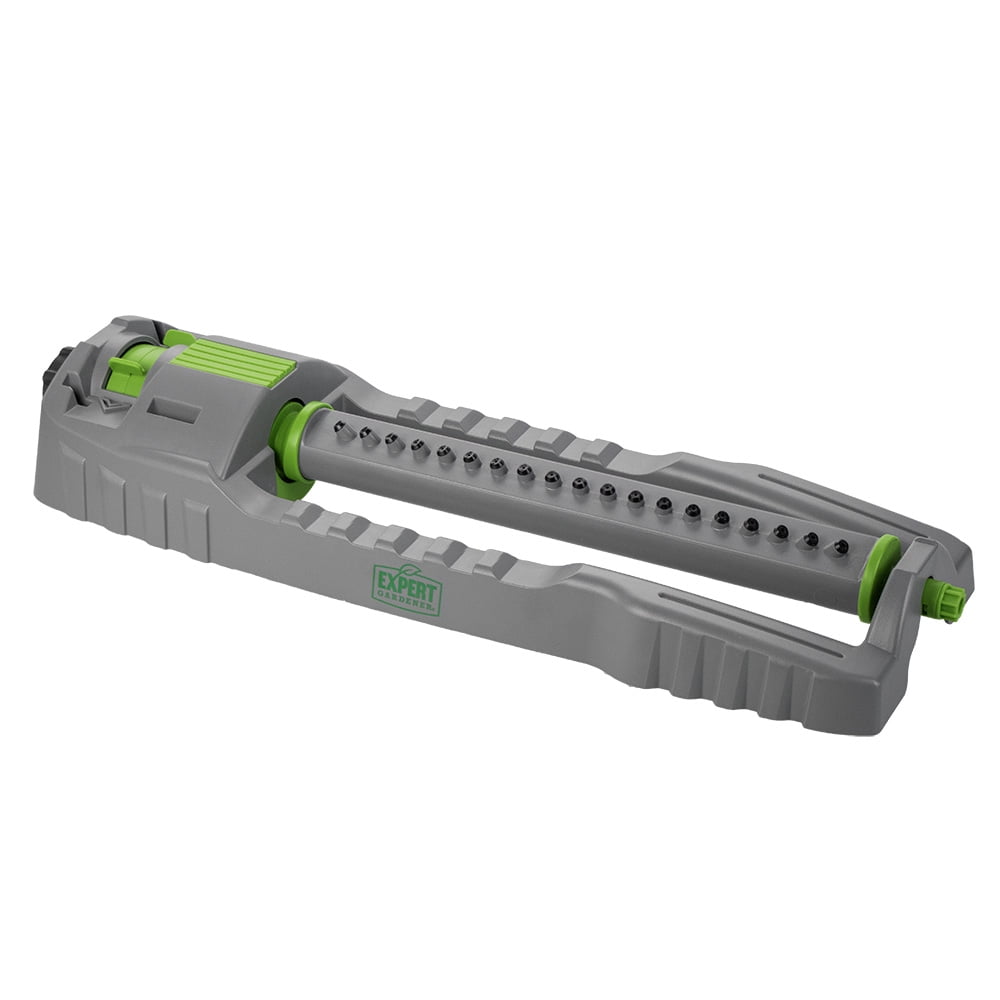 Expert Gardener 3800 Square Foot Large Area Oscillating Sprinkler with Weighted Base