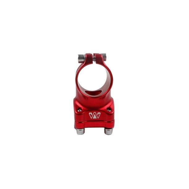 Sonducket Vástago del manillar Instalación práctica Ligero Suministros reemplazados Montaje de manillar de montaña de alta resistencia Ciclismo Rojo