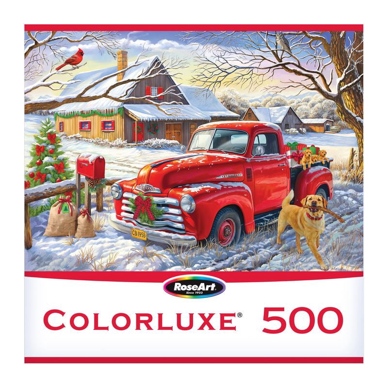 Colorluxe 500pc country christmas