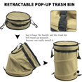 thumbnail image 4 of Cubo de basura plegable Sutekus, 32 cm x 43 cm, 0,5 kg, 4 of 7