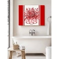 thumbnail image 6 of Eucalyptus Red Wall Art for Living Room,Canvas Picture Wall Decor for Bathroom Bedroom,Stripe Bottle Flower Cactus Retro Plant Painting Artwork for Office Kitchen Hallway Dining Room Decor 16"x20", 6 of 8