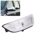 thumbnail image 3 of Wing Mirror Indicator Light Lens Clear Cover for Ranger Everest Exterior Rearview Turn  Lamp ABS PC Material, 3 of 7