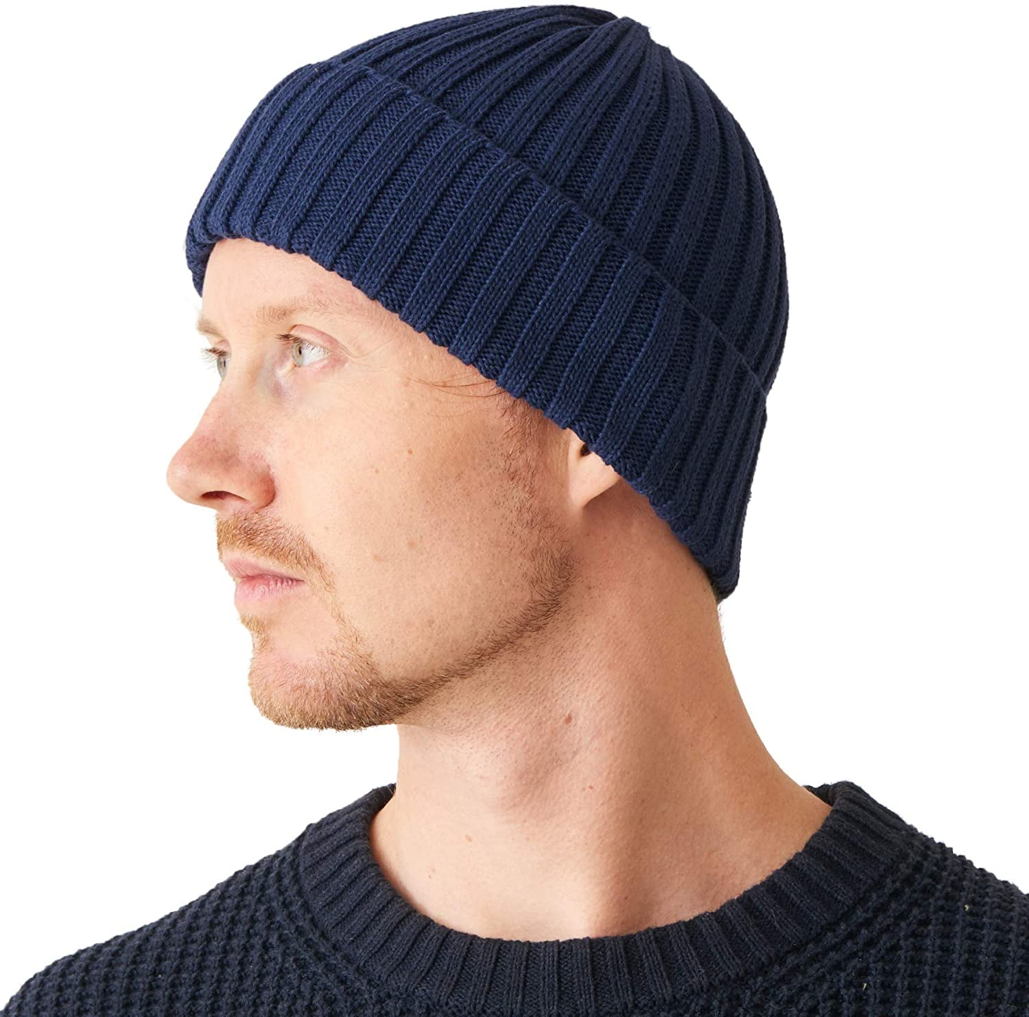 Cotton Womens Knit Beanie Cap Classic 