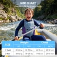 thumbnail image 5 of Koorium Kids Swim Vest Life Jacket Youth,Lightweight Flotation Vest with Adjustable Buckles,Front Pocket,Reflective Strips,Floaties for Swimming,Kayaking,Boating,Fit for 50-125 lbs, 5 of 8