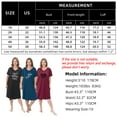 thumbnail image 2 of FEREMO 3 Pack Nightgowns for Women Plus Size V Neck Printed Sleepwear Loose Comfy Night Gown, 2 of 5