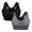 2pack���black+gray, variant on Women'S Racer Back Bras, Women'S Support Sports Bras, Moisture Wicking Sports Bras