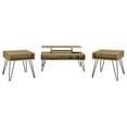 thumbnail image 1 of Fanning 3-piece Lift Top Coffee and End Table Set Golden Oak, 1 of 7