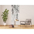 thumbnail image 3 of Dundee Deco's Modern Grey Vines Wall Mural, 35 in X 106 in (27 sq ft.), 3 of 6