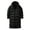 Black, variant on Men's Big & Tall Long Quilted Puffer Coat