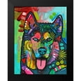 thumbnail image 2 of Dean Russo Collection 15x18 Black Modern Framed Museum Art Print Titled - Husky, 2 of 5