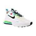 thumbnail image 2 of Nike Air Max 270 React "Worldwide Pack" Men's Shoes White-Black-Blue Fury-Violet ck6457-100, 2 of 6