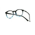 thumbnail image 3 of 3 Pairs Round Blue Light Blocking Reading Glasses Spring Hinges Readers, 3 of 5