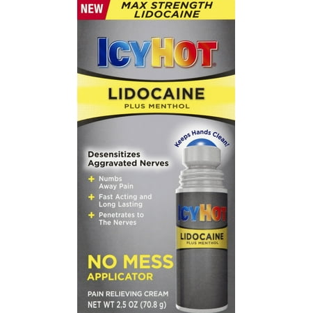 Icy Hot Lidocaine No Mess Applicator 2.5oz