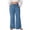 *6-Blue, variant on VBVC Women's Stretchy Denim-look Leggings,Butt Lift Flare Jeggings For Women,Ladies Workout Dress Pants with 4 Pockets,Black,Size XXXL