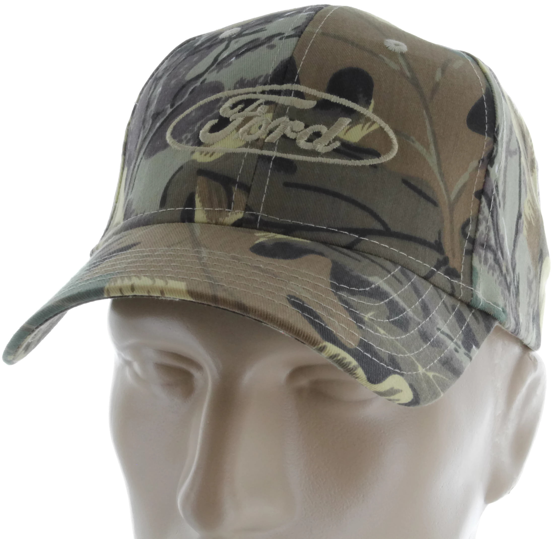 Ford Camouflage Twill Baseball Cap Trucker Hat Snapback F150 Ranger
