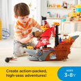 thumbnail image 2 of Barco pirata Imaginext Shark Bite de Playset Fisher-Price durante más de 3 años, 2 of 6