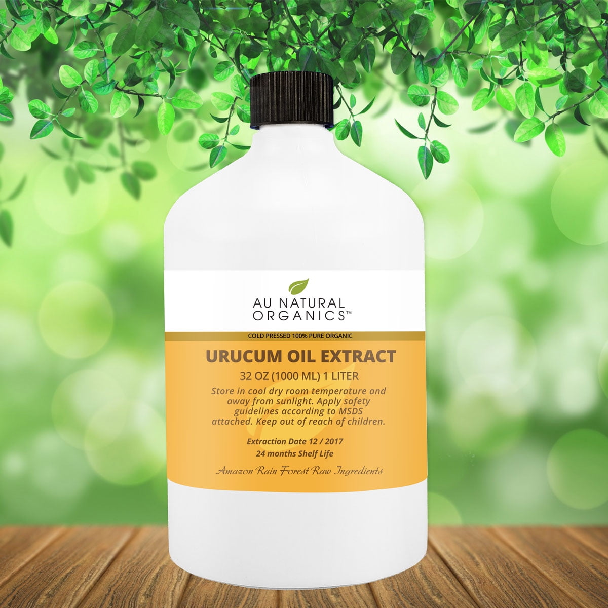 Au Natural Organics 100 Pure Certified Urucum Oil Wholesale