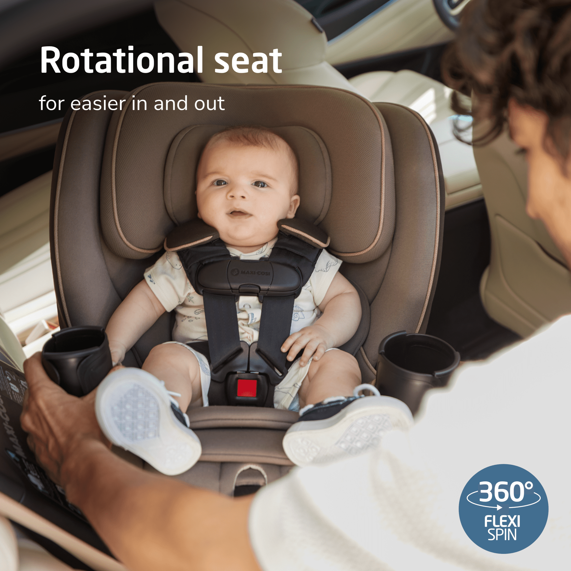 Maxi-Cosi Andi 360 Rotating All-in-One Convertible Car Seat, Caspian Caviar
