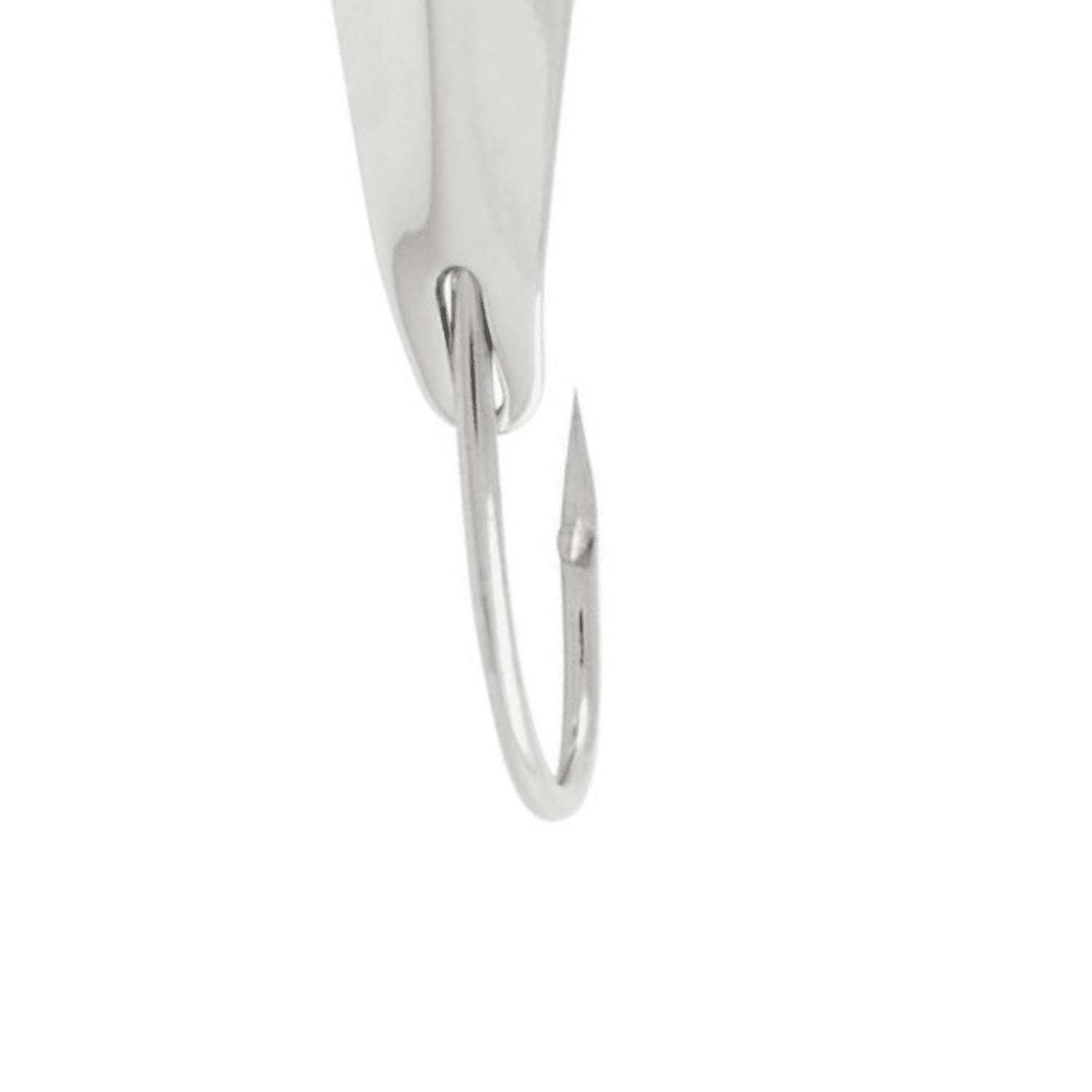 Tsunami Sea Spoon Trolling Lure – 3'', Silver, 5 oz.
