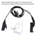 thumbnail image 4 of Auriculares PTT de 2 pines Air Tube Walkie-talkie Auriculares para Motorola P25, para radios bidireccionales Motorola DMR MOTOTRBO, XPR 6100, XPR 6350, XPR 6380, XPR 6550, XPR 6580, XPR 6500, XPR 6300 Ecomeon no, 4 of 6