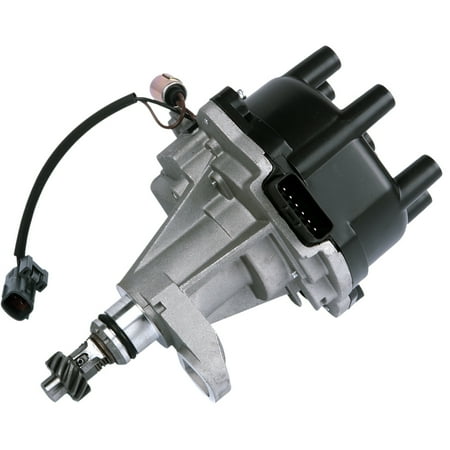 Ignition Wires Cap Brand New Compatible Ignition Distributor w/ Cap & Rotor 22100-1W601 22100-1W600 Pathfinder Frontier Xterra Quest Villager 3.3L V6 22100-0W601 22100-0W602 FDW-1W601 ()