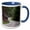 Blue/White, variant on 3drose, South Dakota, Custer State Park, Needle Hwy - Us42 Cmi0311 - Cindy Miller Hopkins, 11oz Two-tone Yellow Mug
