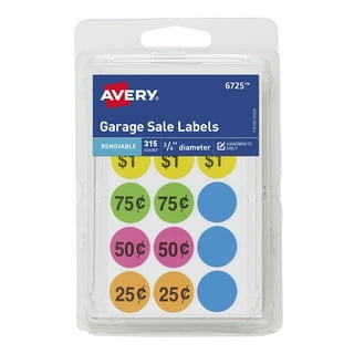 Uxcell 38mm Dia PVC Round Number Stickers Number 1-50 Blue